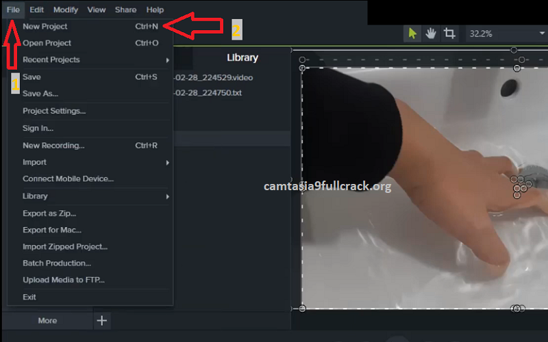 File > New Project