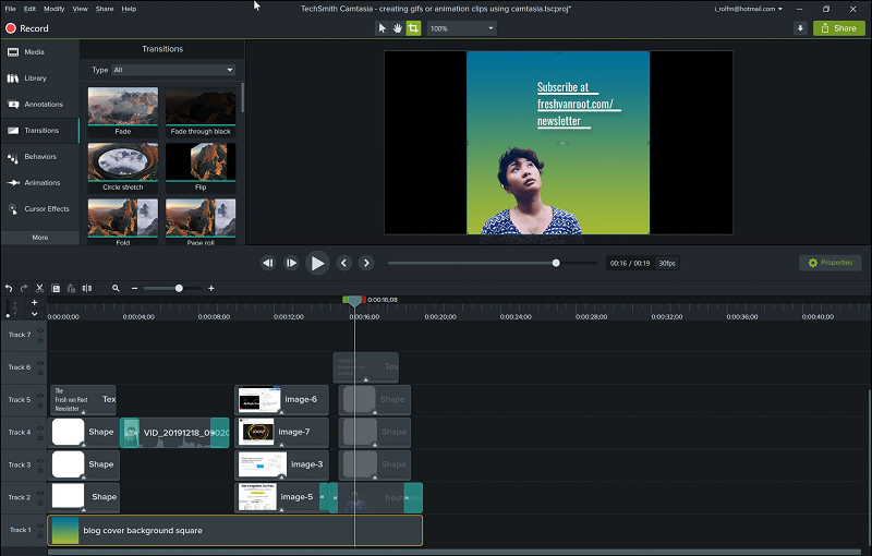 Camtasia 9 trên MacBook với nhiều tính năng nổi bật mà mạnh mẽ